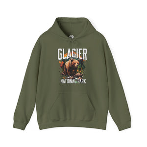 Glacier National Park Grizzly Hoodie