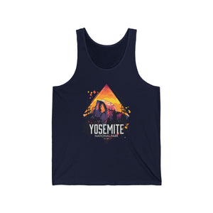Yosemite National Park Half Dome Unisex Jersey Tank