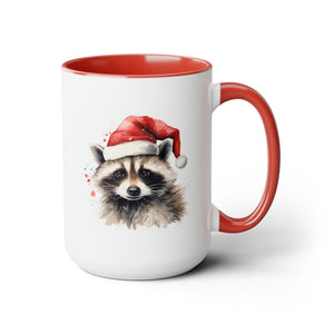 Santa Dave the Raccoon Coffee Mug 15oz - 2023 Edition