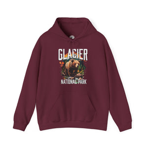 Glacier National Park Grizzly Hoodie