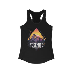 Yosemite National Park Half Dome Women's Ideal Racerback Tank