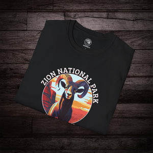 Zion Bighorn Sheep T-Shirt XL-5XL
