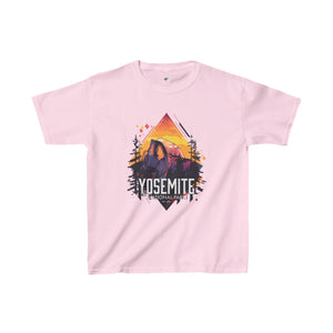 Yosemite National Park Half Dome Kids Heavy Cotton™ Tee