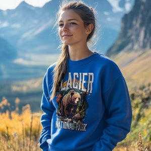 Glacier National Park Grizzly Sweatshirt
