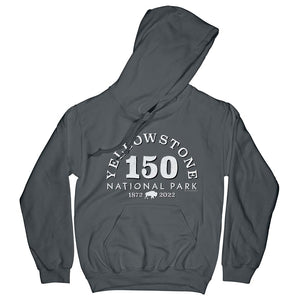 Yellowstone 150th Anniversary Hoodie Hoodie Printify Charcoal L