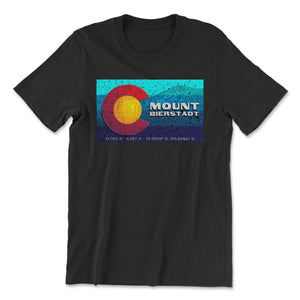 Mount Bierstadt Colorado 14er T-shirt T-Shirt Printify Black L