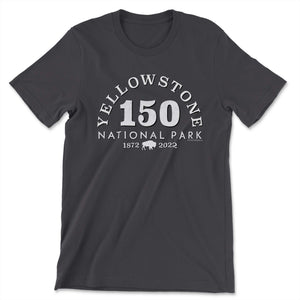 Yellowstone 150th Anniversary T-Shirt T-Shirt Printify Dark Grey L