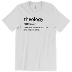 Theology Definition T-Shirt Printify Ash L