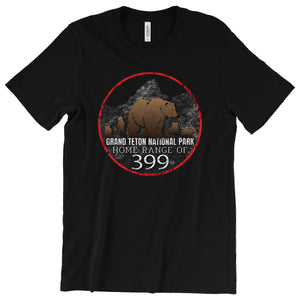 Grand Teton: Home Range of 399 T-Shirt Printify Black S