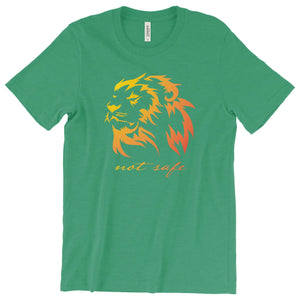 Not Safe T-Shirt Printify Heather Kelly S
