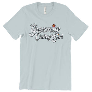 Yosemite Valley Girl T-Shirt Printify Light Blue S
