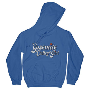 Yosemite Valley Girl Hoodie Hoodie Printify Royal S