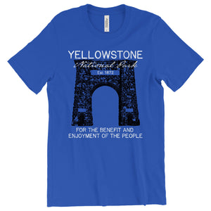 Yellowstone's Roosevelt Arch T-Shirt Printify True Royal S