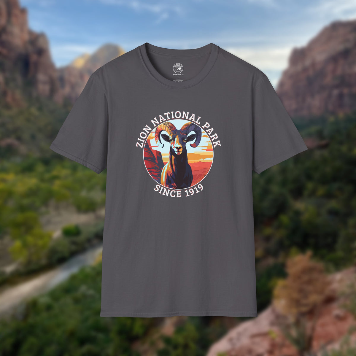 Zion Bighorn Sheep T-Shirt XL-5XL