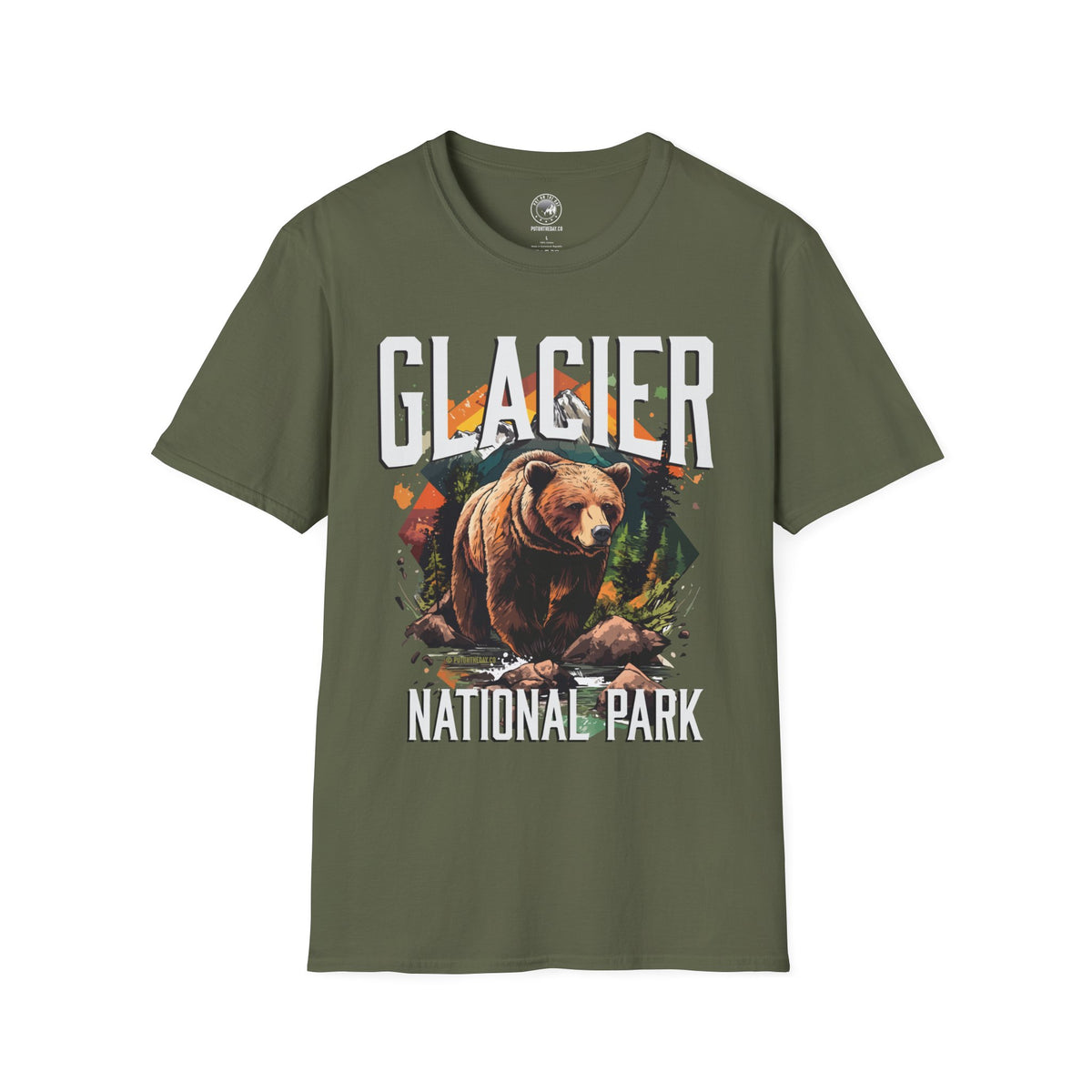 Glacier National Park Grizzly T-Shirt