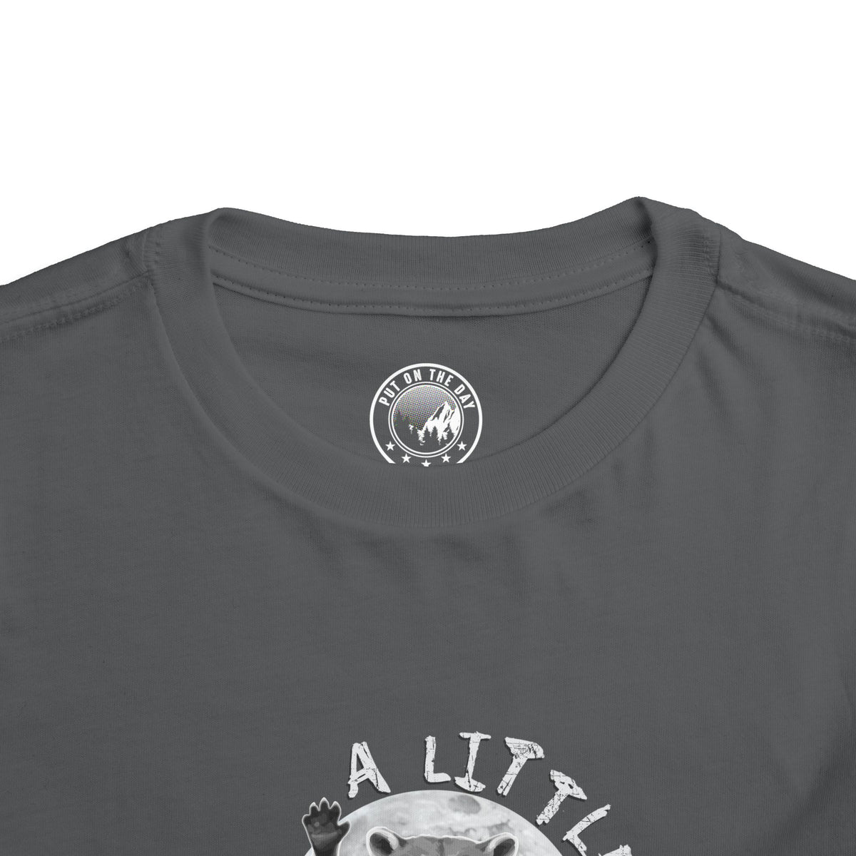 "A Little Feral" Raccoon Toddler T-shirt