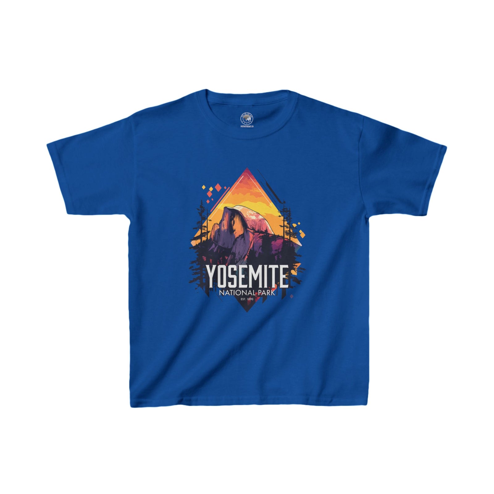 Yosemite National Park Half Dome Kids Heavy Cotton™ Tee