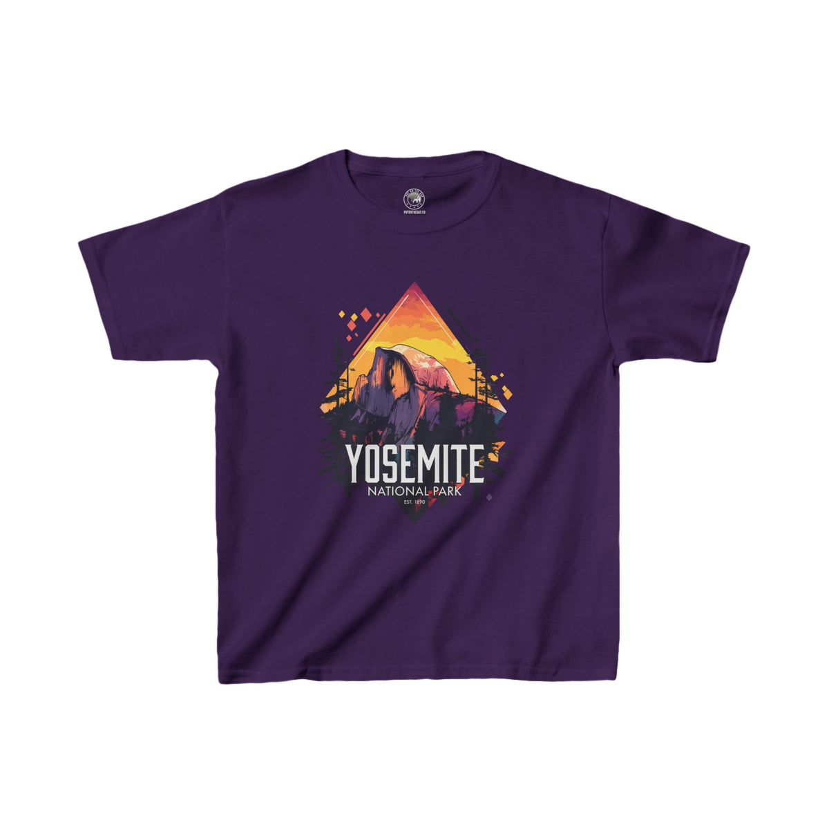 Yosemite National Park Half Dome Kids Heavy Cotton™ Tee