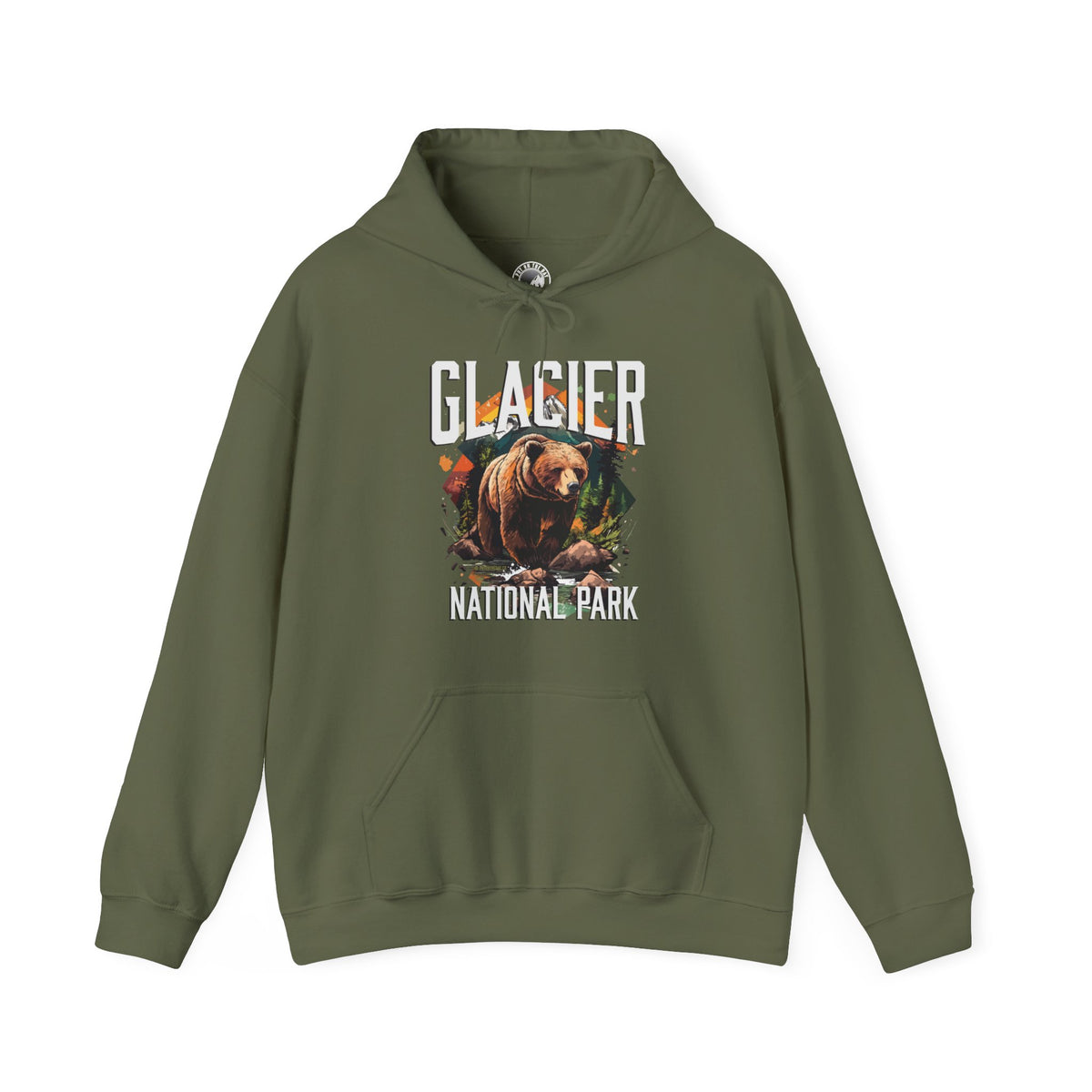 Glacier National Park Grizzly Hoodie