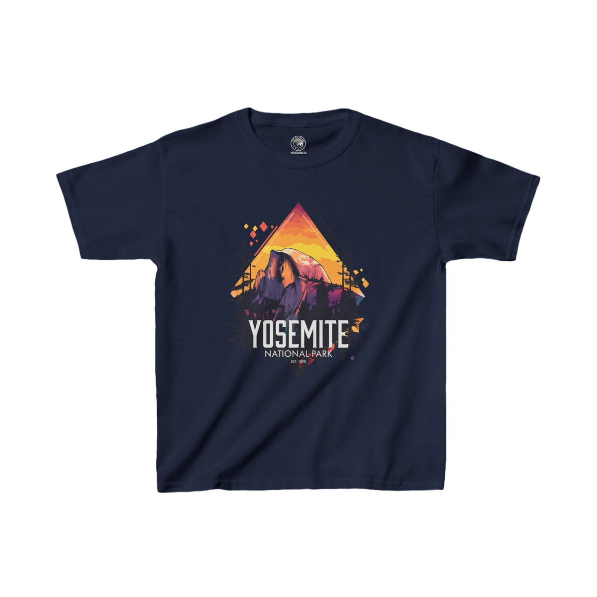 Yosemite National Park Half Dome Kids Heavy Cotton™ Tee