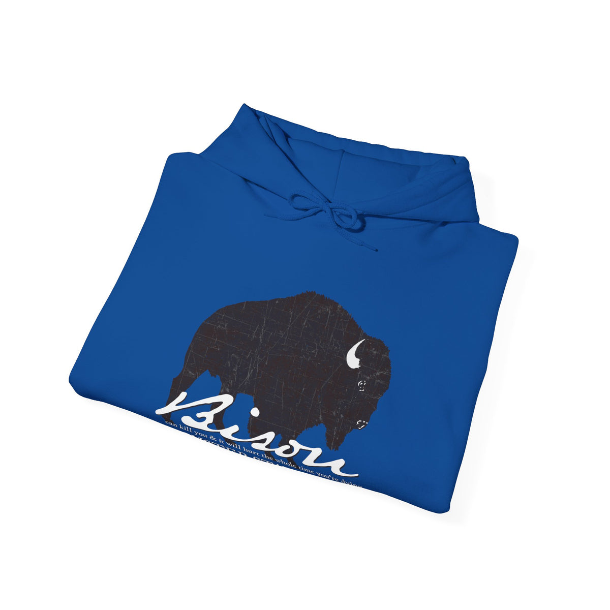 Bison Can Kill You Custer State Park Hooded Sweatshirt