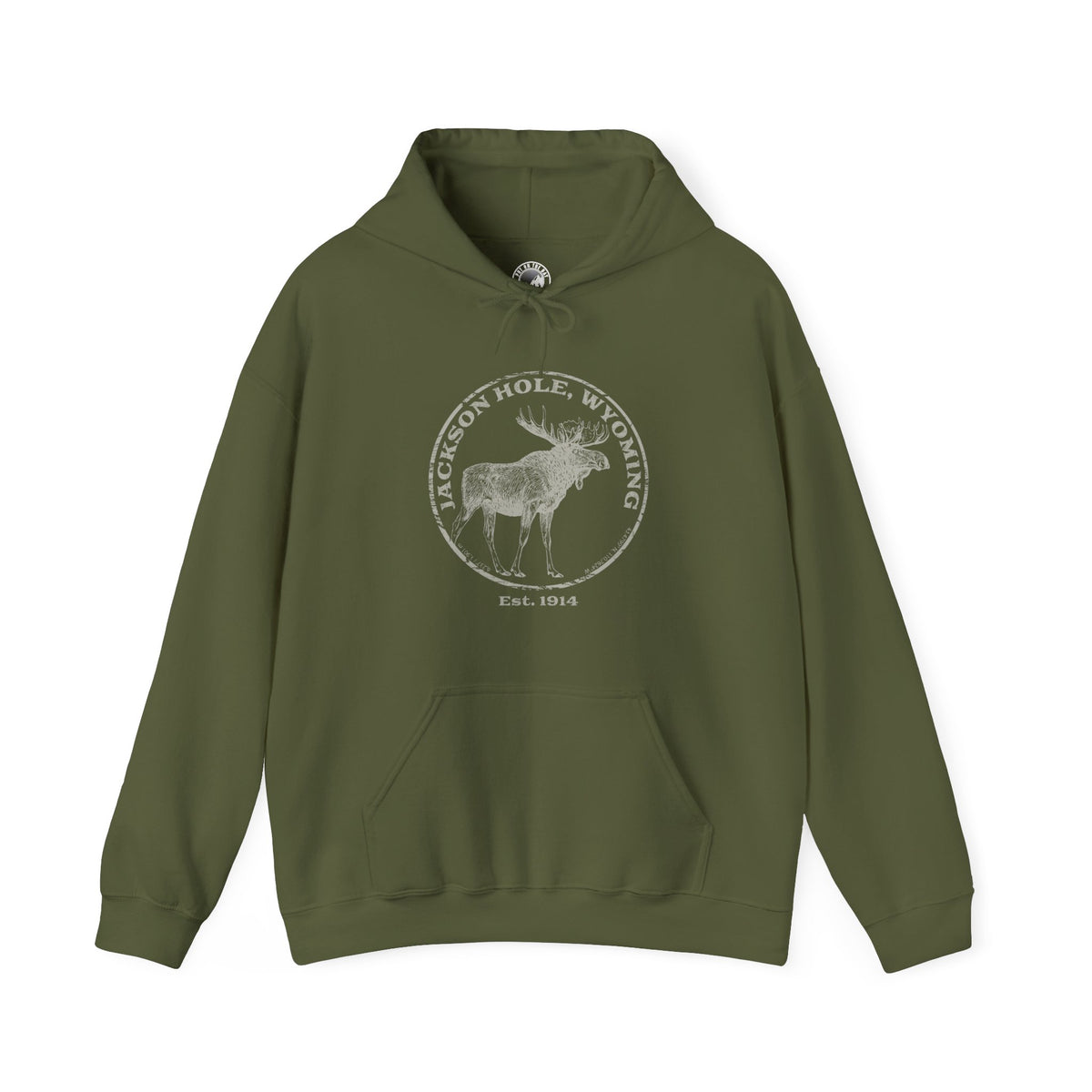 Jackson Hole Moose Hoodie