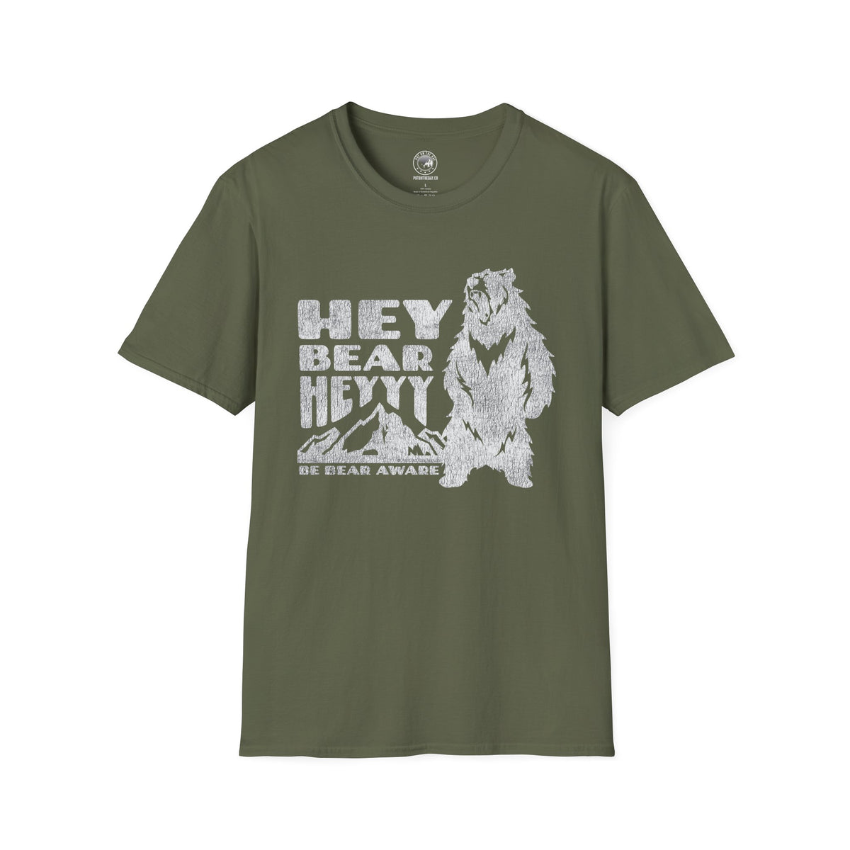 Bear Aware T-Shirt - Hey Bear, Heyyy - Unisex