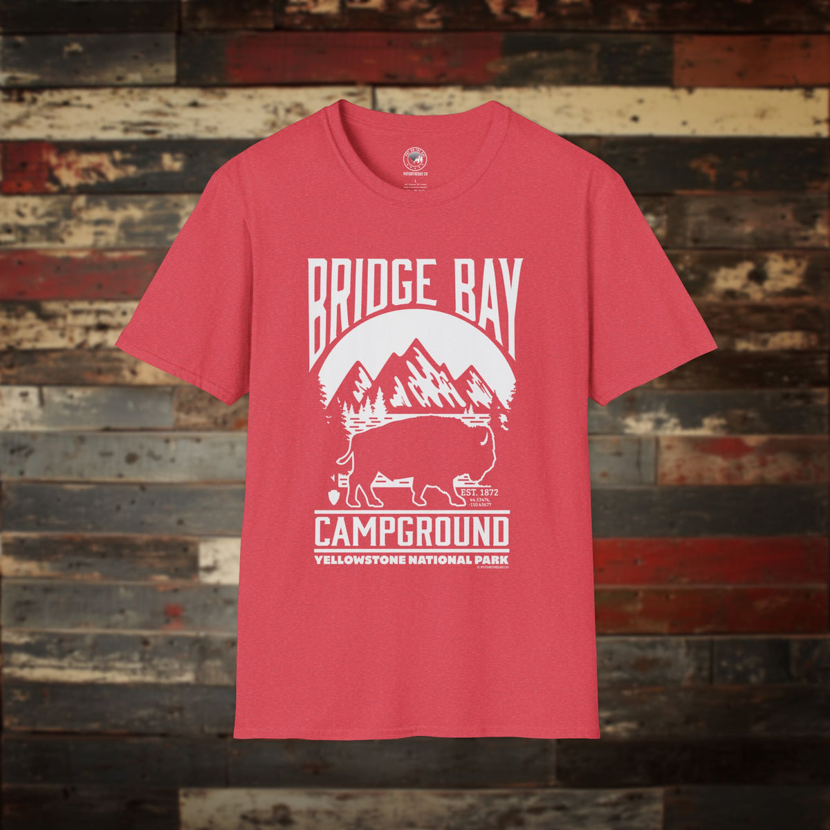 Bridge Bay Campground T-Shirt Yellowstone National Park