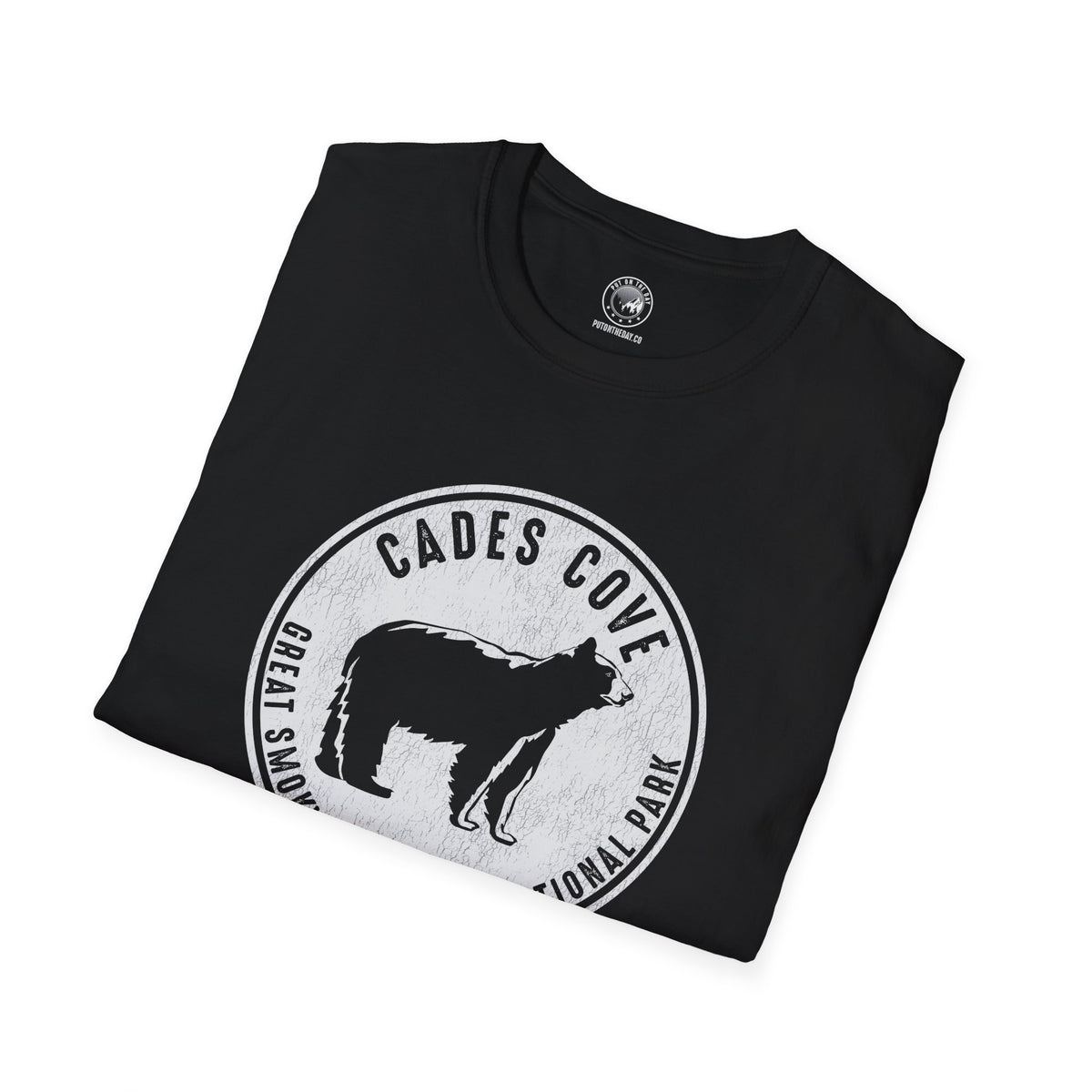 Cades Cove Bear T-Shirt Great Smoky Mountains National Park
