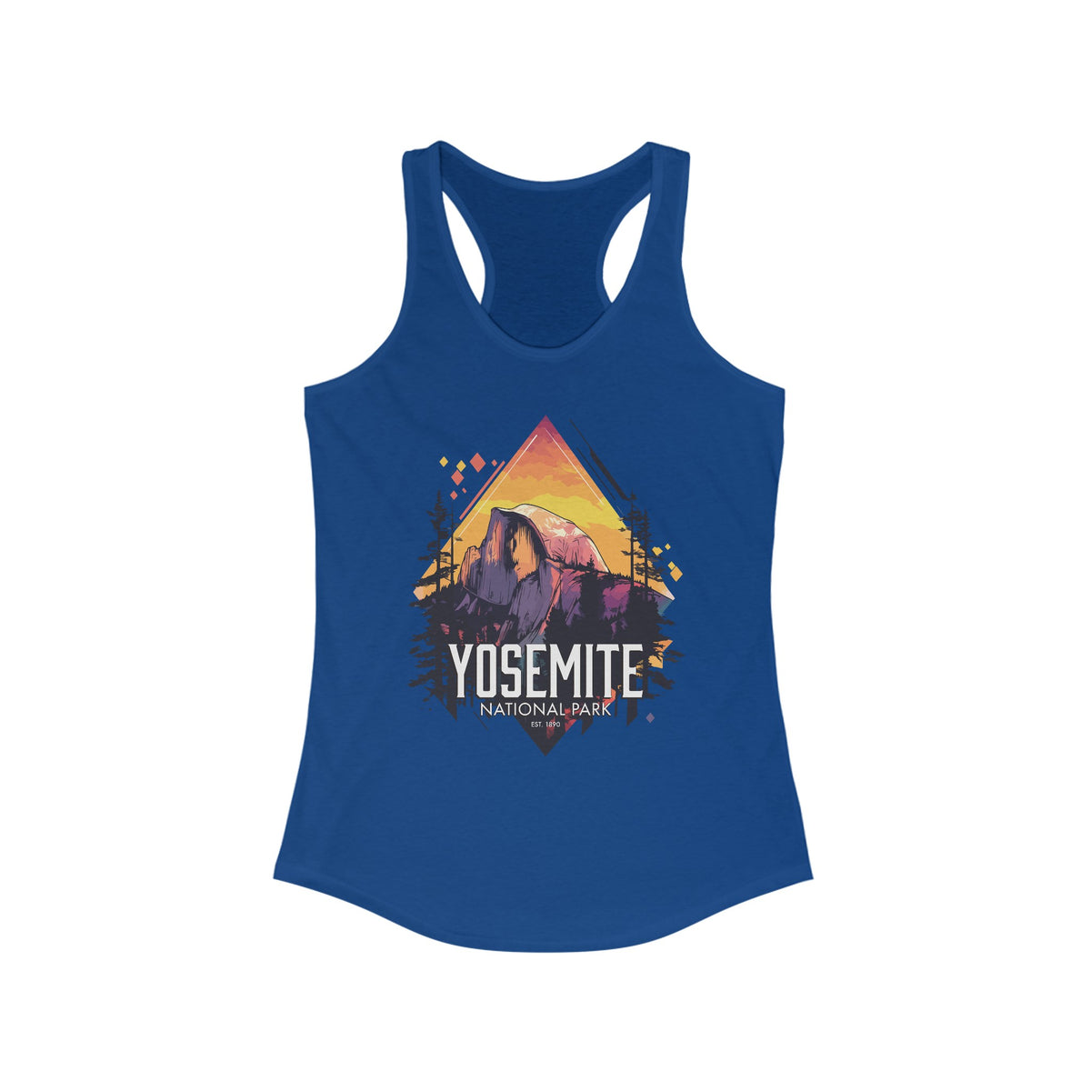 Yosemite National Park Half Dome Women's Ideal Racerback Tank