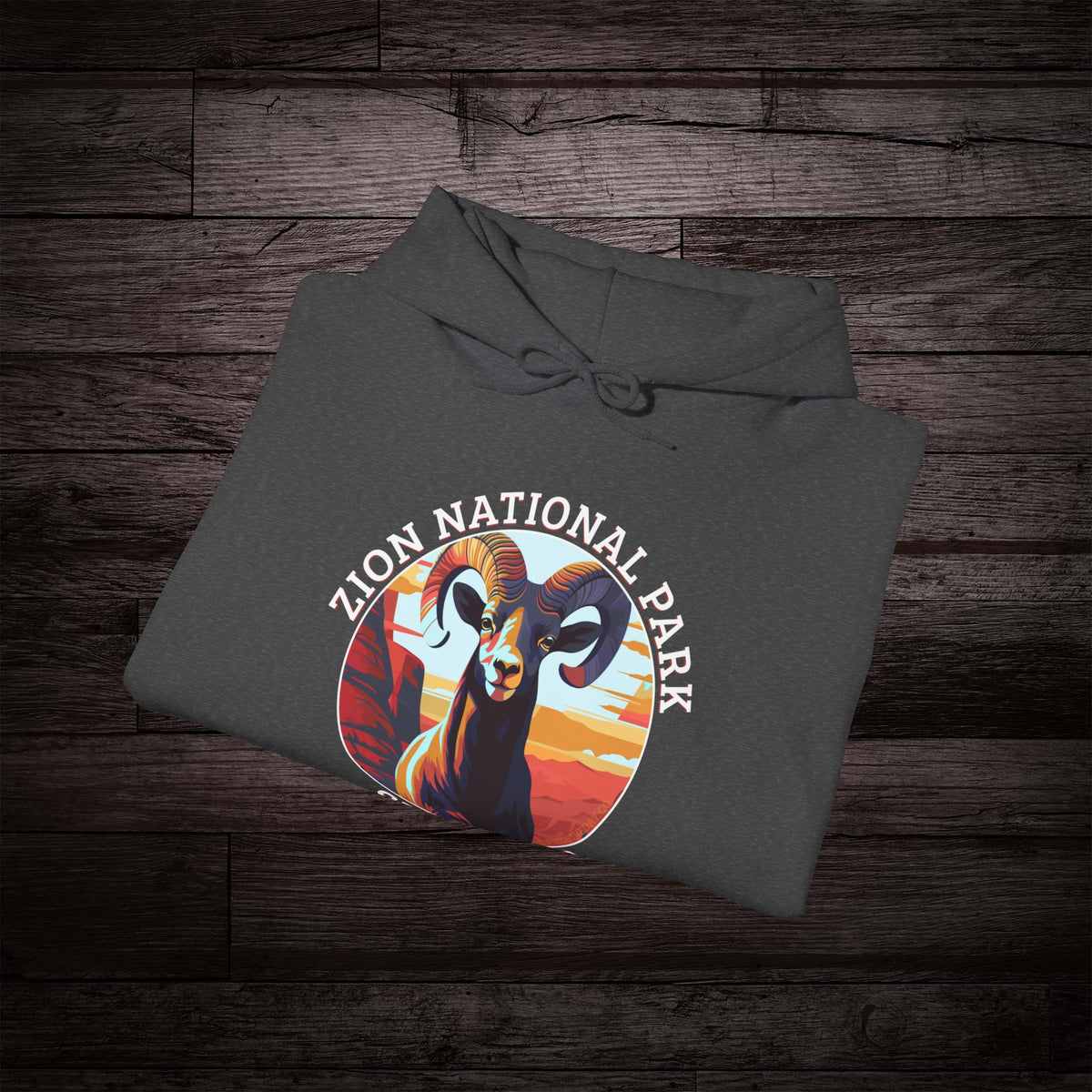 Zion Bighorn Sheep Hoodie