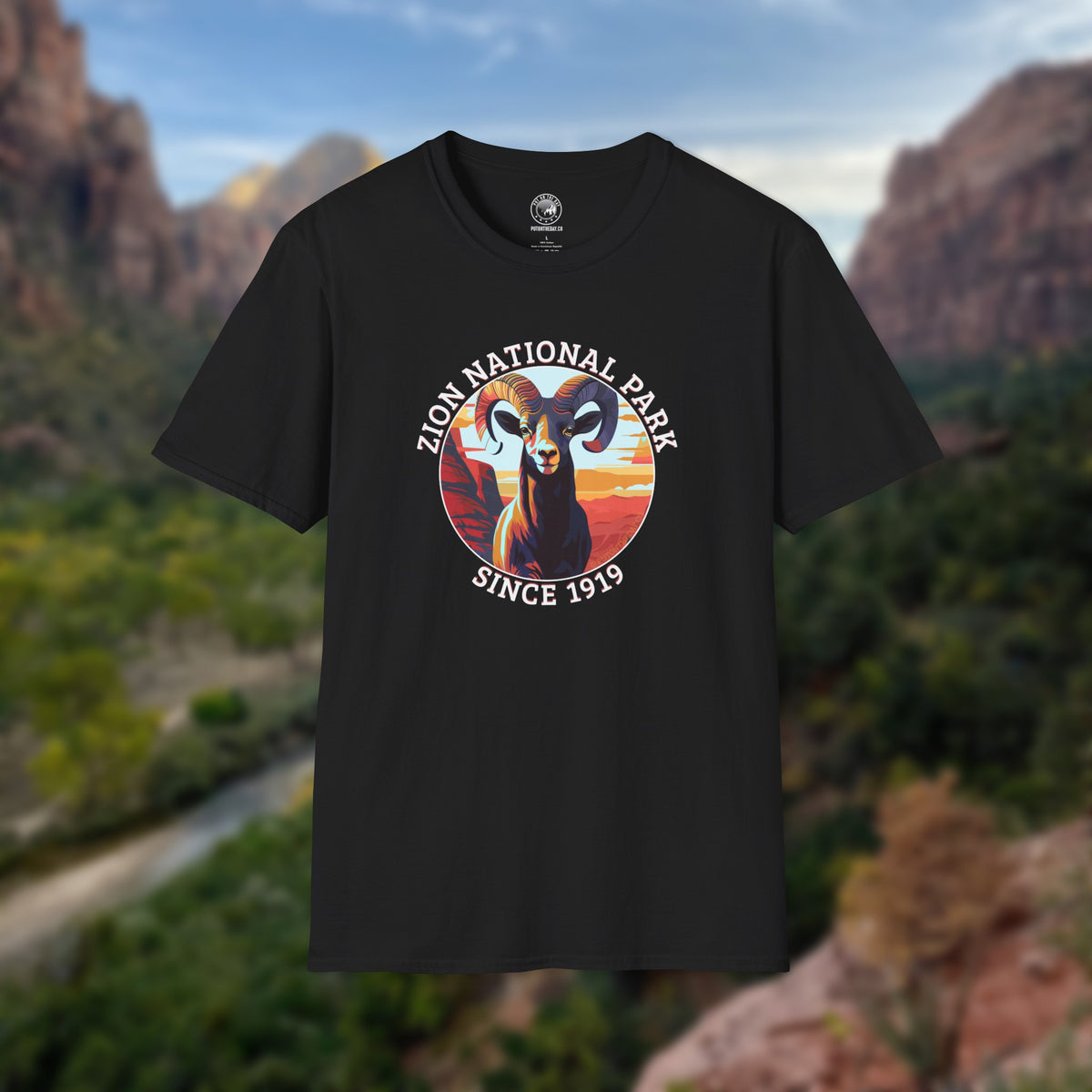 Zion Bighorn Sheep T-Shirt XL-5XL