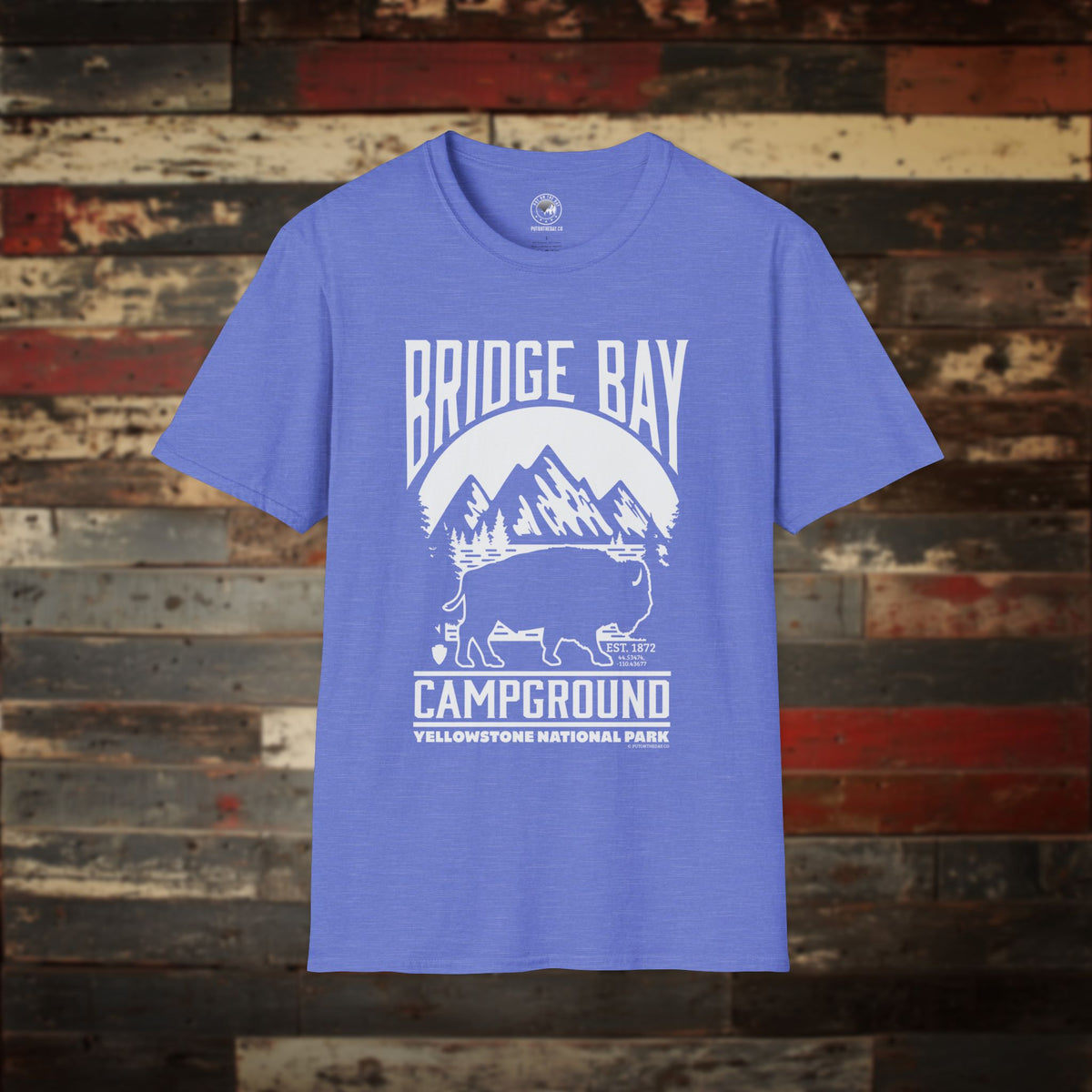 Bridge Bay Campground T-Shirt Yellowstone National Park