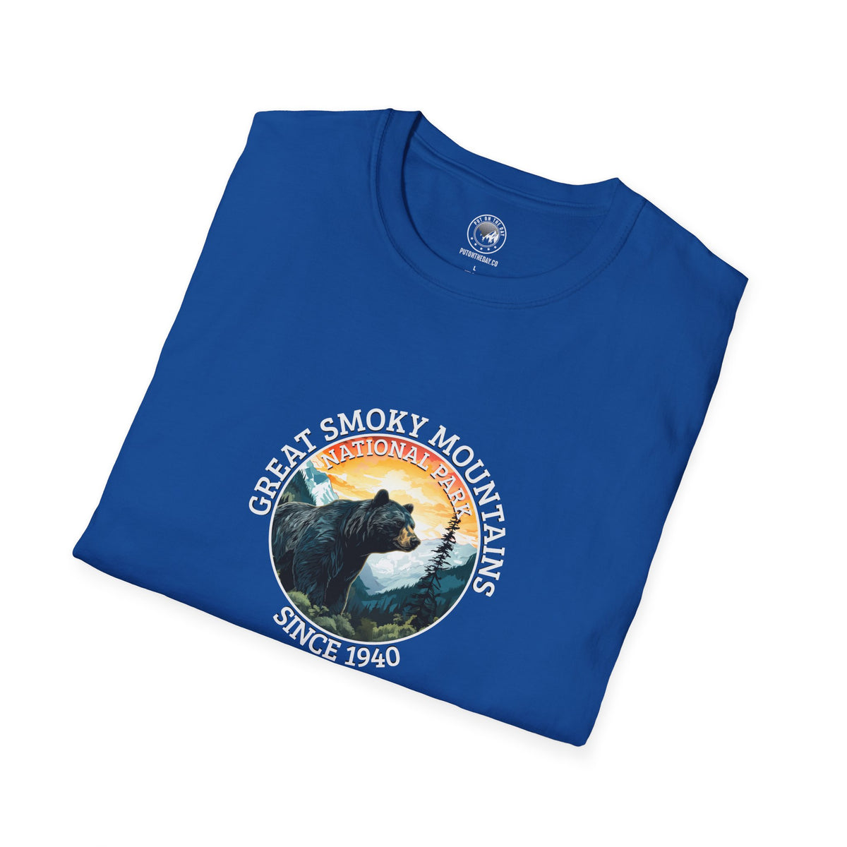 Great Smoky Mountains Bear T-Shirt XL-5XL
