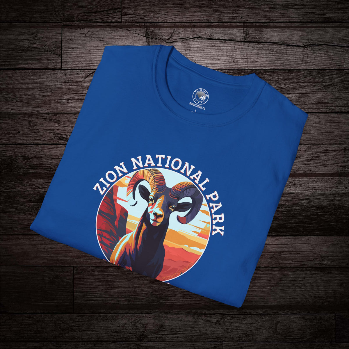 Zion Bighorn Sheep T-Shirt XL-5XL