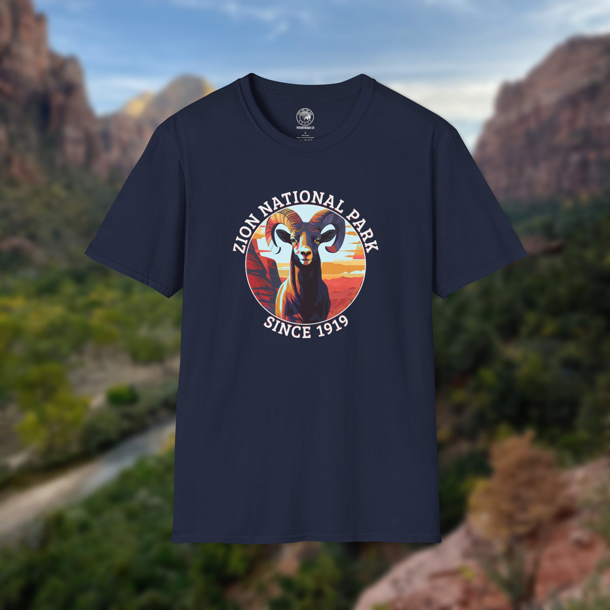 Zion Bighorn Sheep T-Shirt XL-5XL