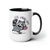 Live, Laugh, Loot Raccoon Coffee Mug, 15oz