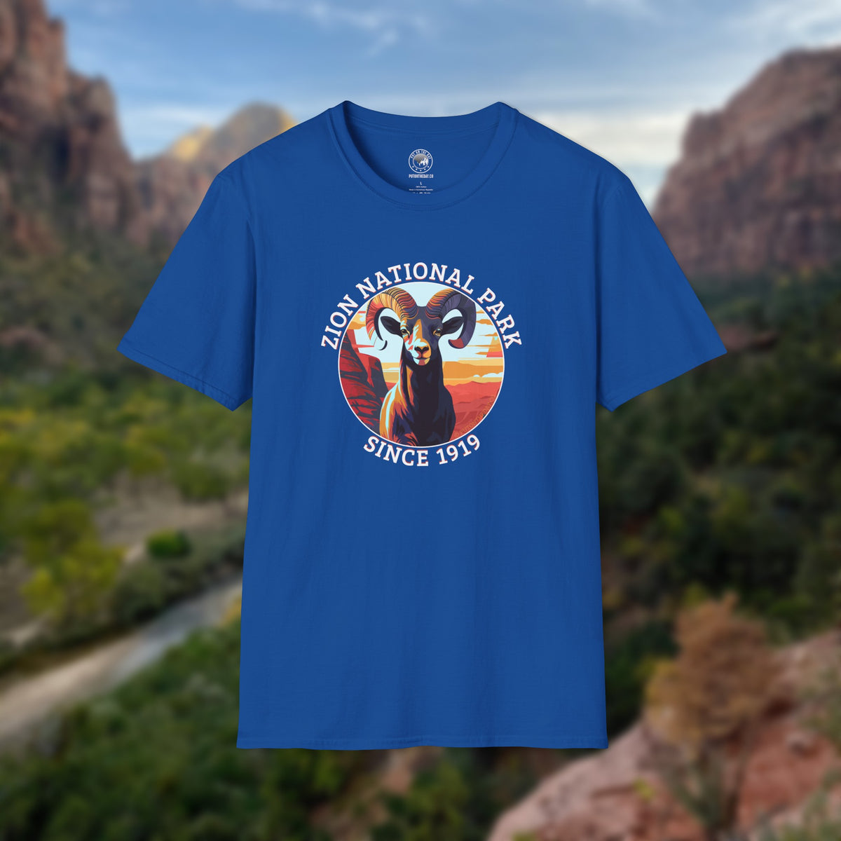 Zion Bighorn Sheep T-Shirt XL-5XL