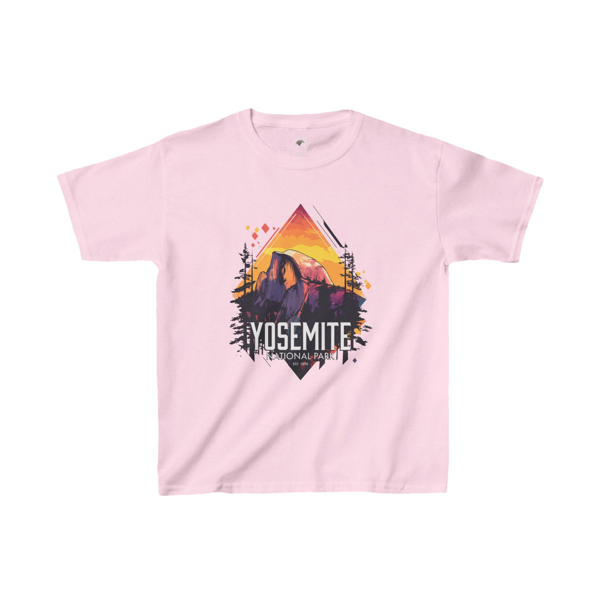 Yosemite National Park Half Dome Kids Heavy Cotton™ Tee