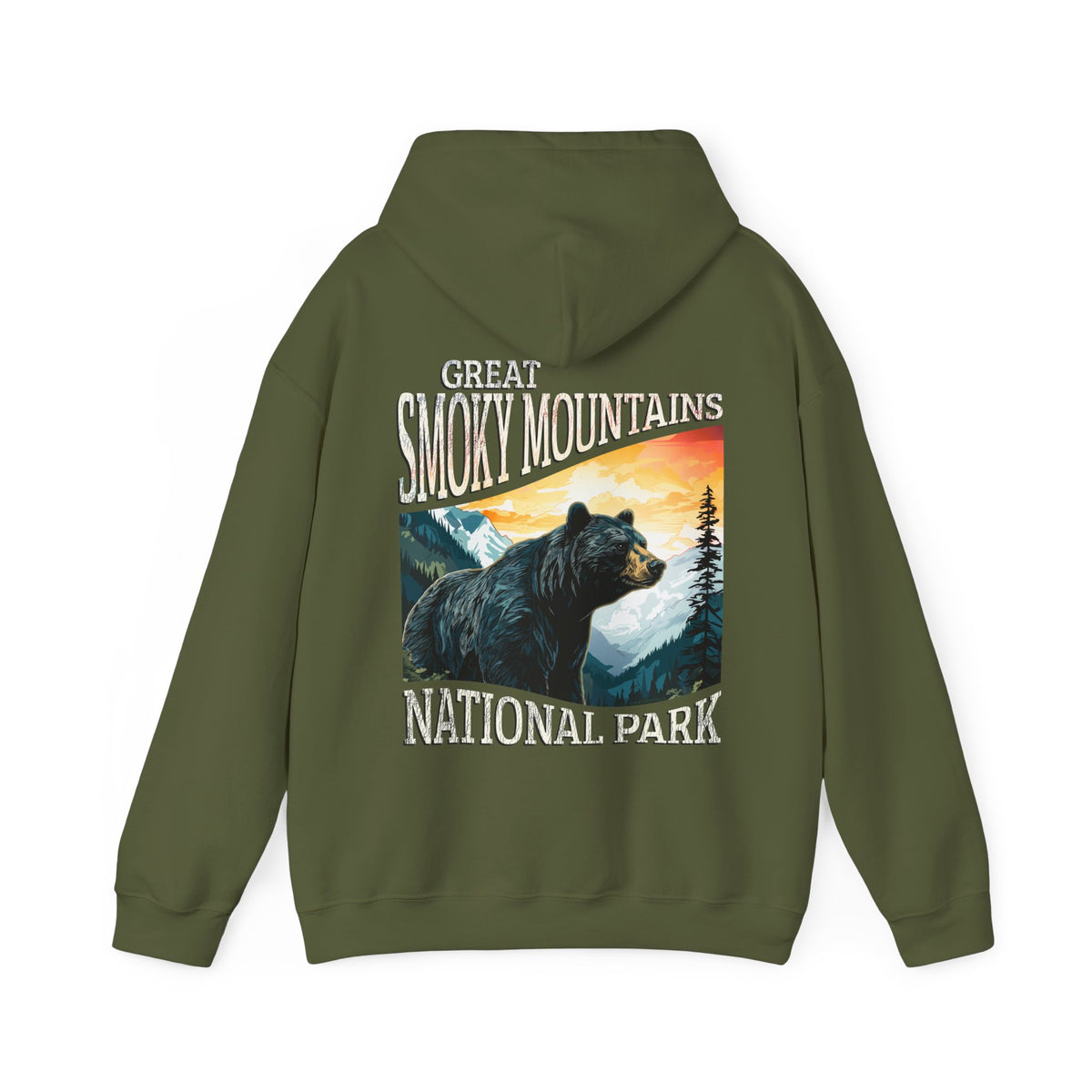 Great Smoky Mountains Bear Hoodie
