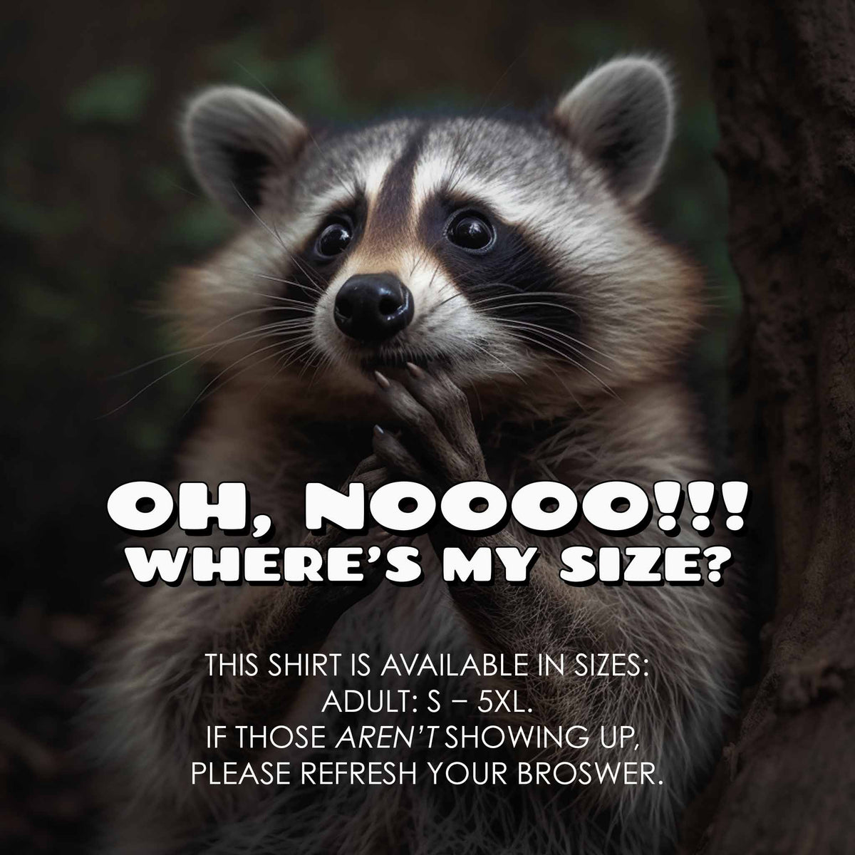 Adult Sizes Indicator