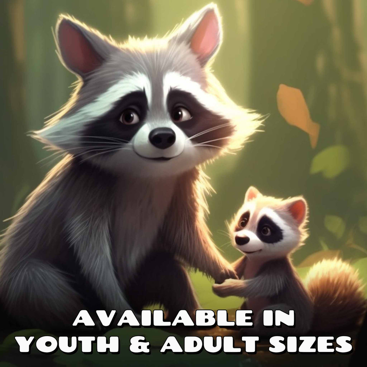 This shirt is available in youth and adult sizes