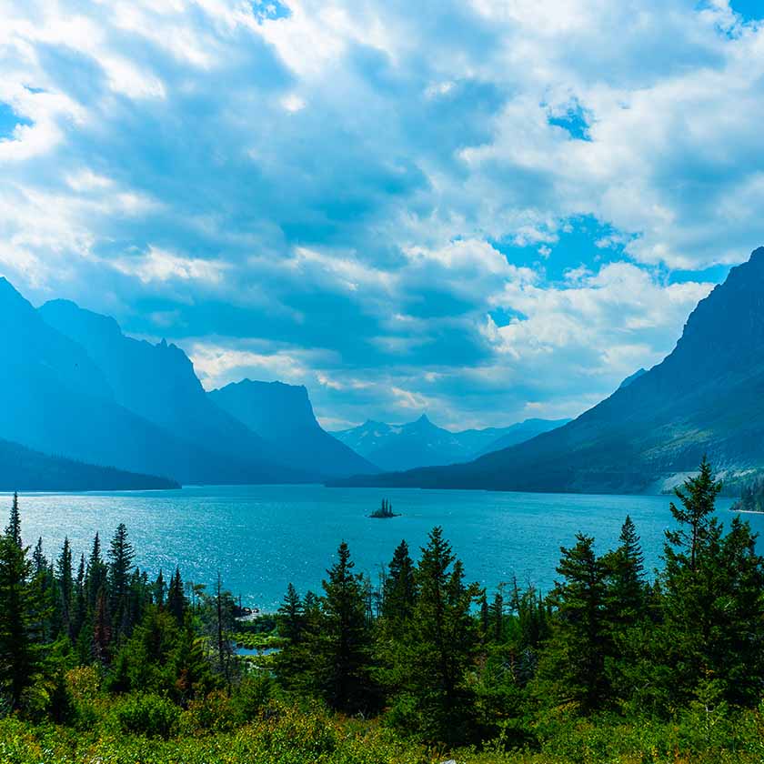 Lake in Glacier National Park