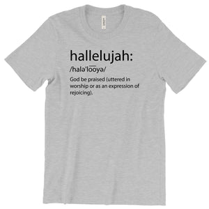 Hallelujah Definition T-Shirt Printify Athletic Heather L 